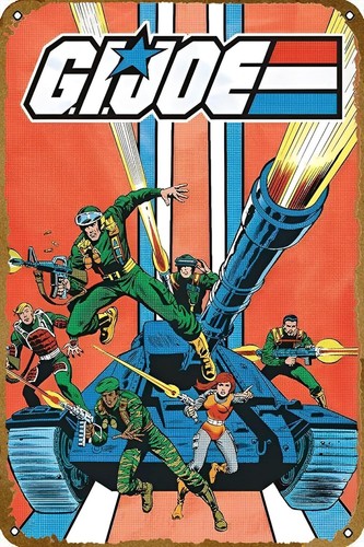 Gi Joe – Tank Poster Vintage R - Vintage Collectible Tins recension och pris