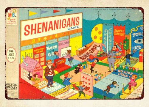 Shenanigans Board Game 1964 me - Vintage Collectible Stores recension och pris