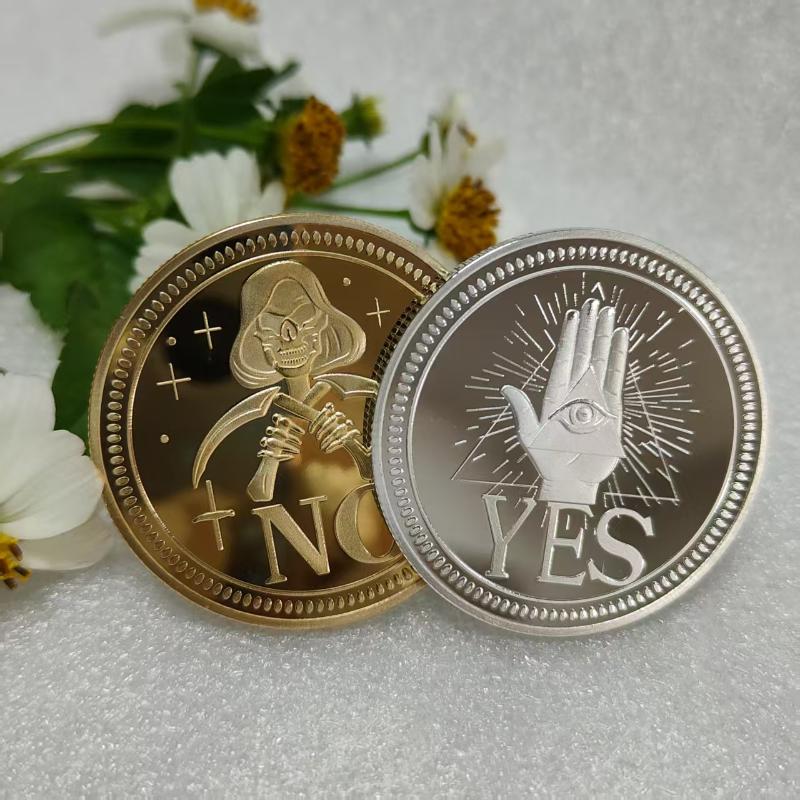 Vintage Yes/No Decision Coin D - Vintage Game Collection recension och pris
