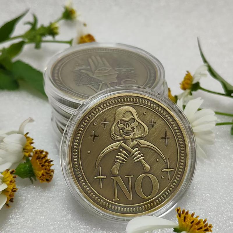Vintage Yes/No Decision Coin D - Vintage Game Collection recension och pris
