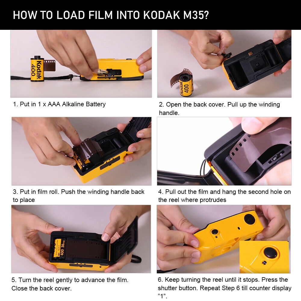 Kodak New Film 35mm Non-dispos - Film Camera 35Mm recension och pris