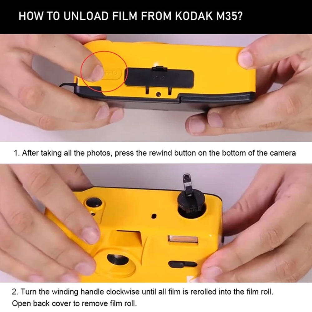 Kodak New Film 35mm Non-dispos - Film Camera 35Mm recension och pris
