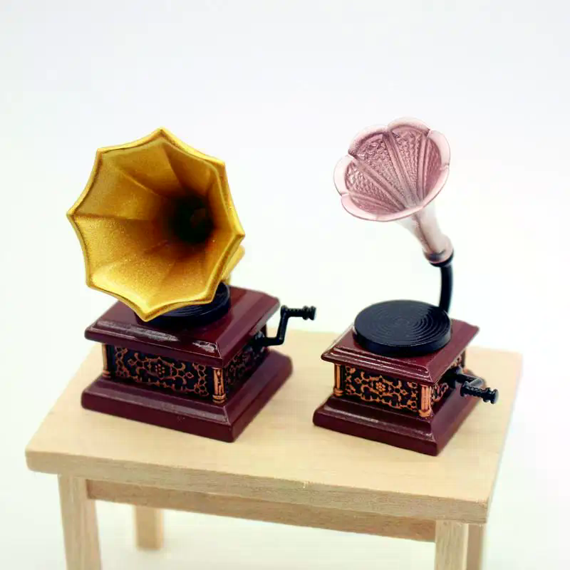 Dollhouse Vintage Phonograph M - Vintage Toy Collector recension och pris