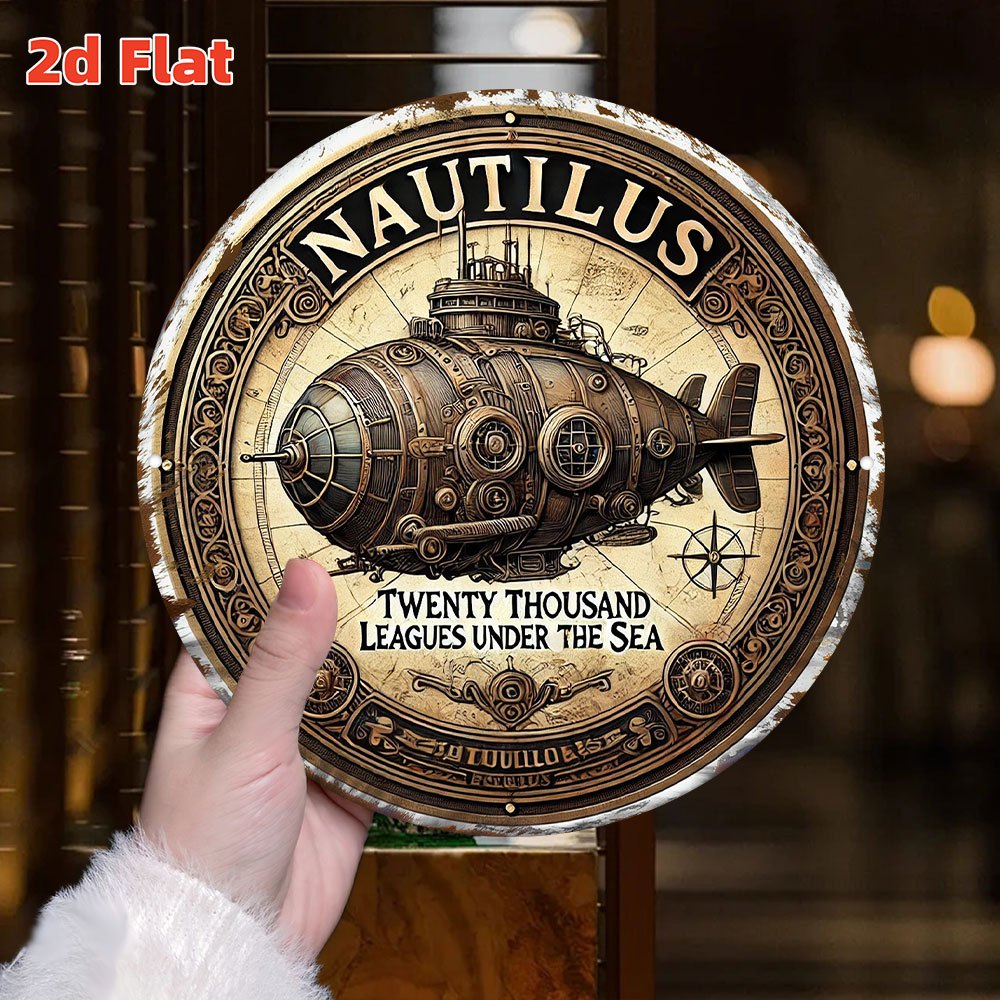 Vintage Nautilus Submarine Wal - Vintage Collectible Tins recension och pris