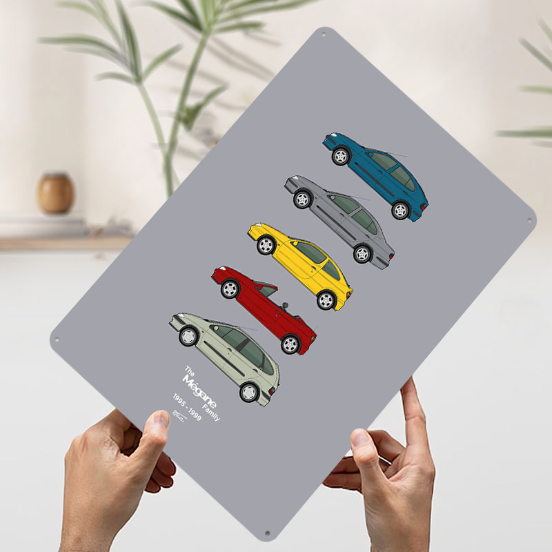 Sports Car Megane Collection 1 - Vintage Collectible Tins recension och pris