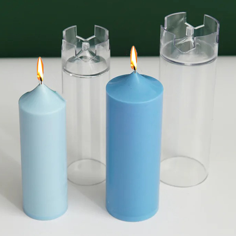 3D Spire Cylinder Candle Mold  - Vintage Toy Collector recension och pris
