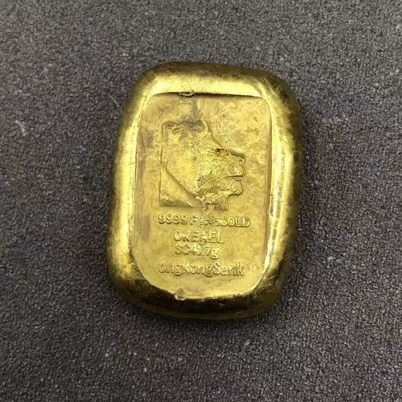 Antique copper thickened gold  - Small Vintage Collectible Items recension och pris